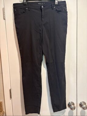 Prana Black Stretch Slim Pants - Size 14